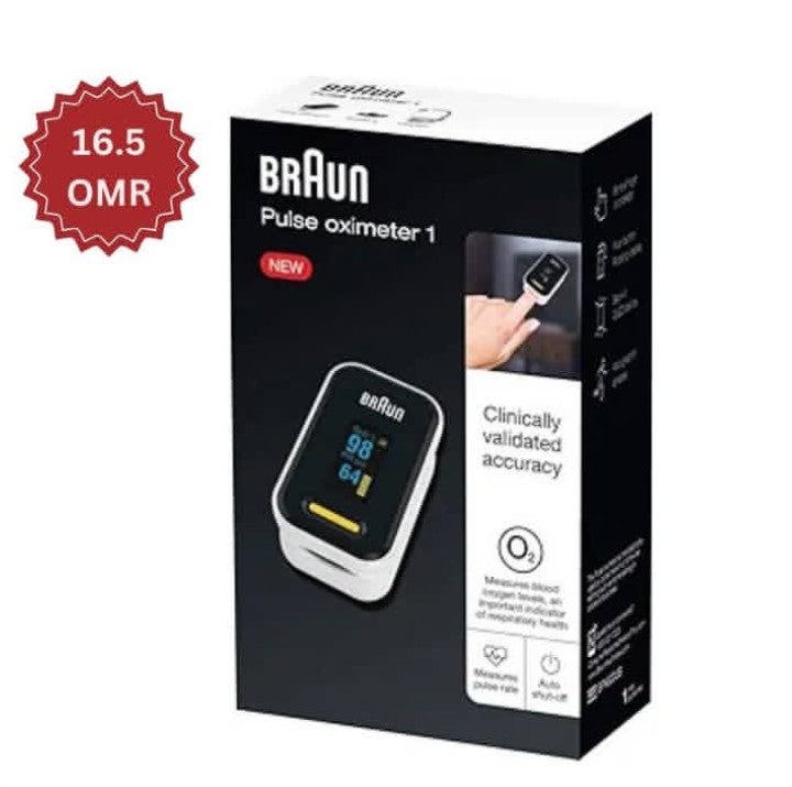 Braun Pulse Oximeter – authentic health device in Oman