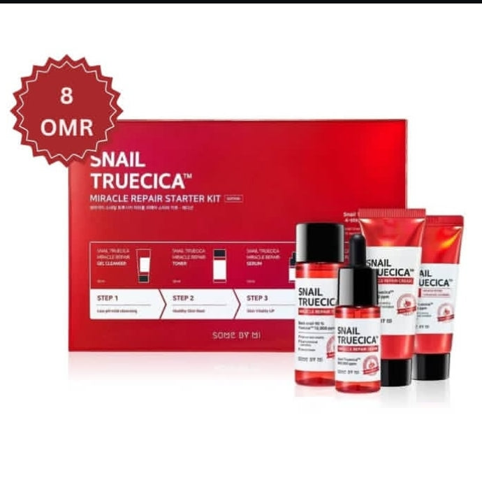 SOME BY MI Snail Truecica Miracle Repair Starter Kit – authentic Korean skincare in Oman