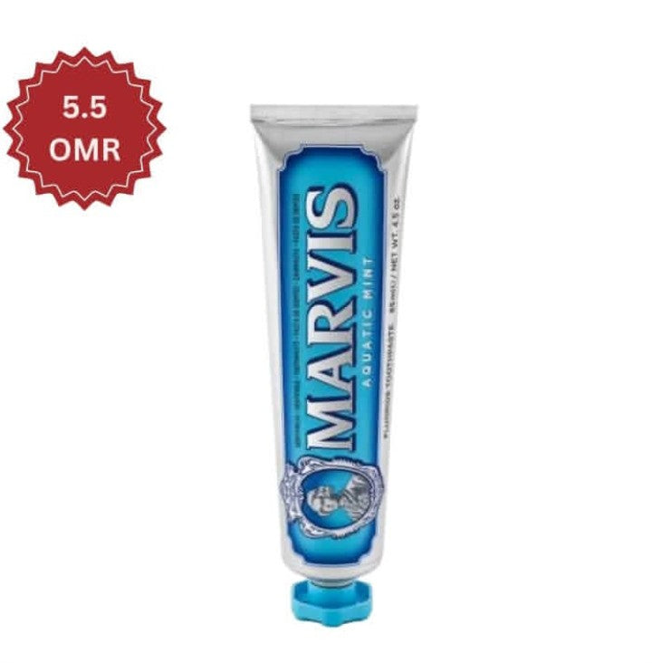 Marvis Aquatic Mint Toothpaste – authentic oral care in Oman
