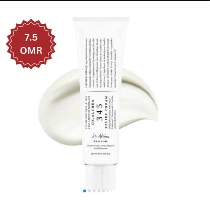 Dr. Althea 345 Relief Cream – authentic Korean skincare in Oman