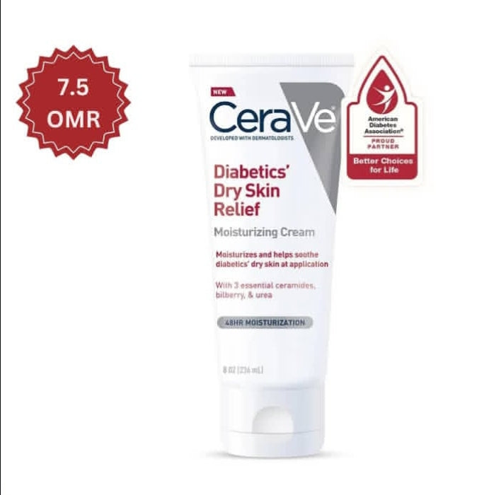 CeraVe Diabetics' Dry Skin Relief Cream – authentic skincare in Oman