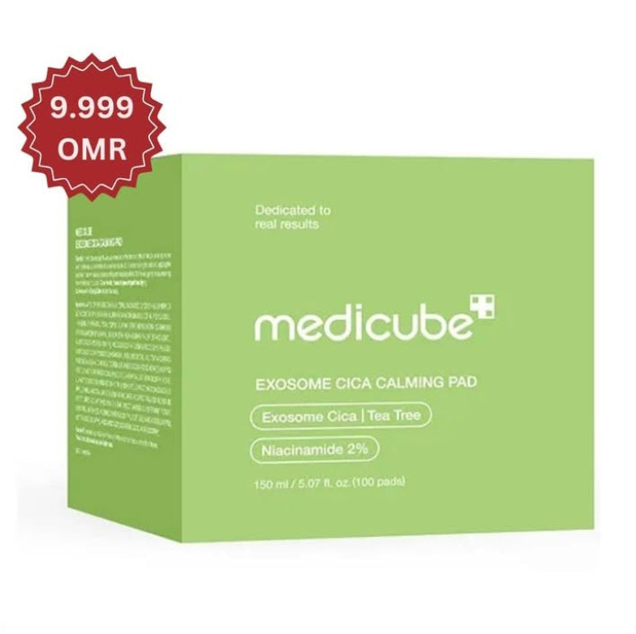 Medicube Exosome Cica Calming Pad – authentic Korean skincare in Oman