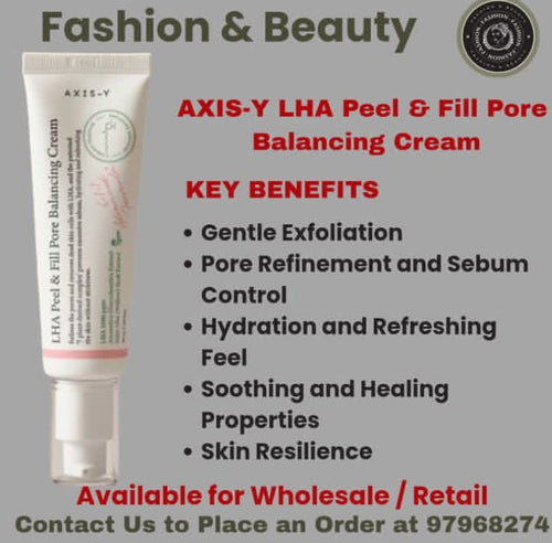 AXIS-Y LHA Peel & Fill Pore Balancing Cream