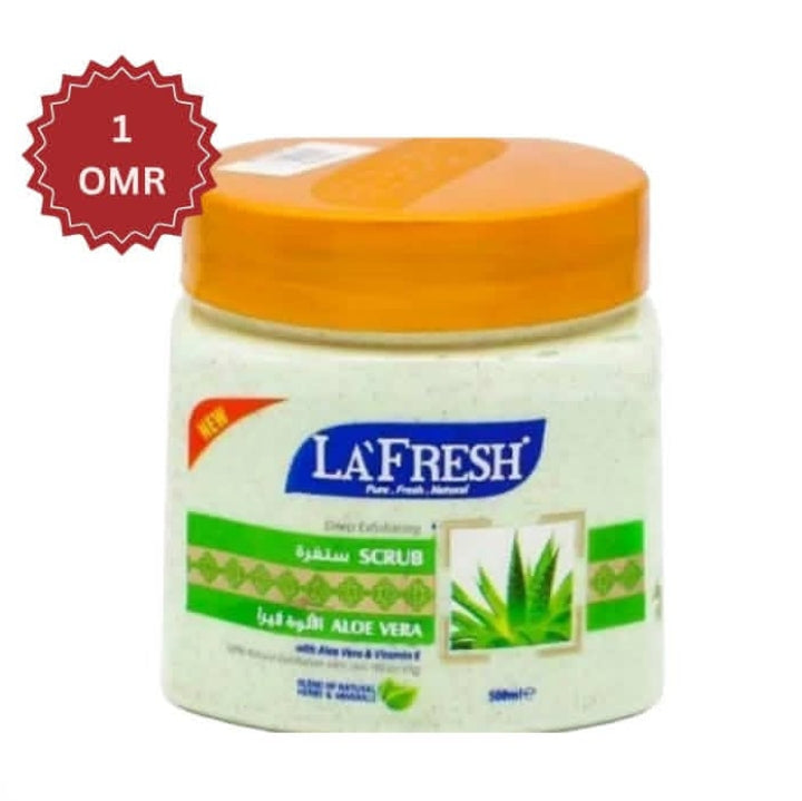 La'Fresh Aloe Vera Scrub – authentic skincare in Oman