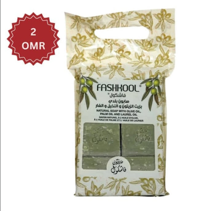 Natural olive, palm & laurel oil soap – authentic body care in Oman