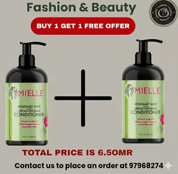 Rosemary Mint Strengthening Conditioner – authentic haircare in Oman