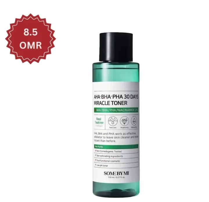 SOME BY MI AHA BHA PHA 30 Days Miracle Toner – authentic Korean skincare in Oman