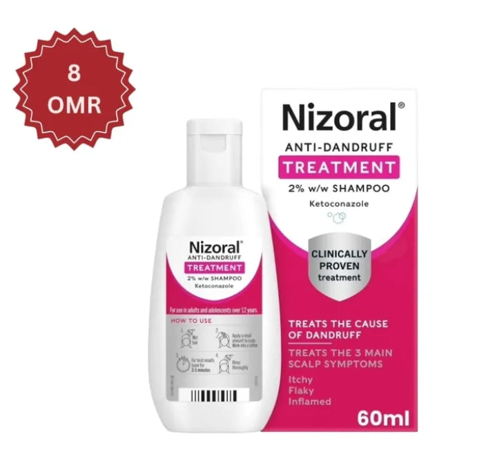 Nizoral Anti-Dandruff Treatment 2% Ketoconazole – authentic haircare in Oman