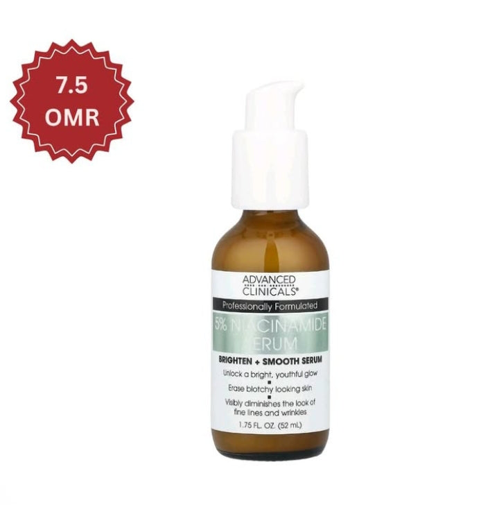 Advanced Clinicals 5% Niacinamide Serum – authentic skincare in Oman