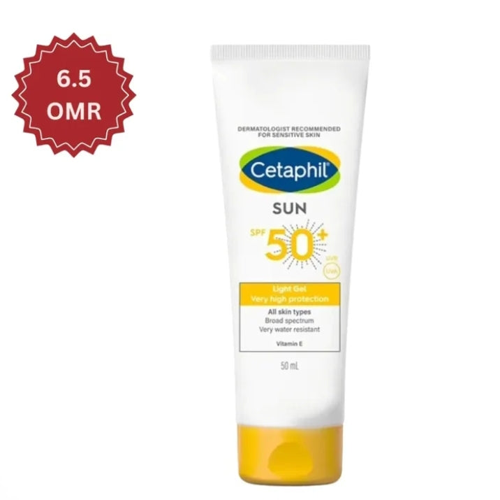 Cetaphil Sun SPF 50+ Light Gel – authentic sunscreen in Oman