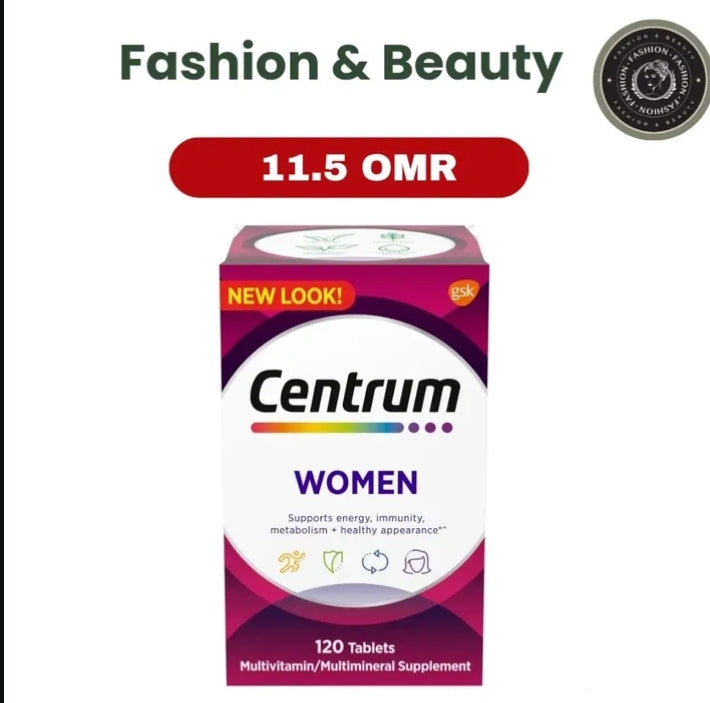 Centrum Women Multivitamin – authentic wellness supplement in Oman