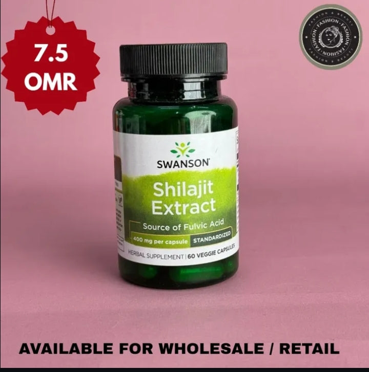 Shilajit Extract – authentic wellness supplement in Oman