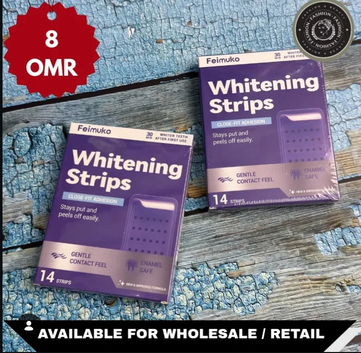 Feimuko Whitening Strips – authentic oral care in Oman