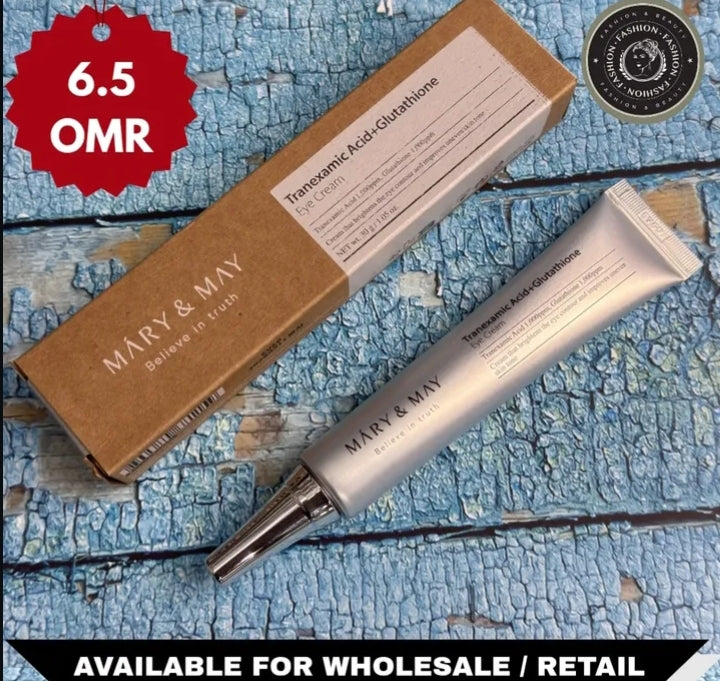 Tranexamic Acid + Glutathione Eye Cream – authentic skincare in Oman