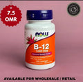 NOW B-12 1,000 mcg – authentic wellness supplement in Oman