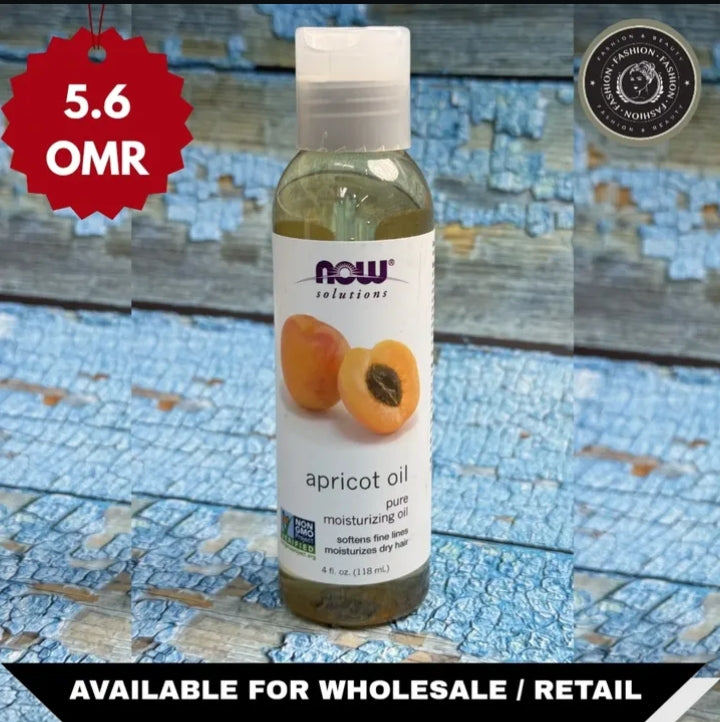 NOW Solutions Apricot Oil – authentic skincare oil in Oman
