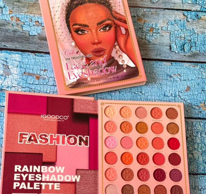 The Treasure Girl Face and Eyeshadow Palette