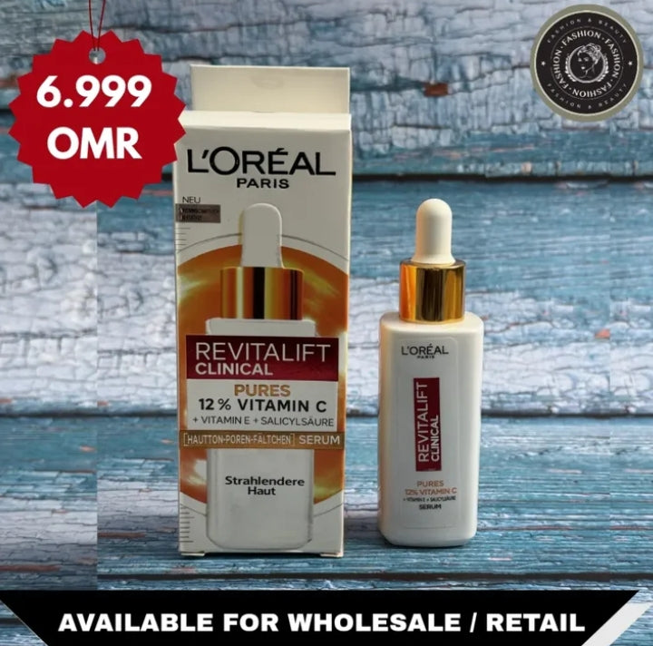 L'Oréal Paris Revitalift Clinical 12% Pure Vitamin C Serum – authentic skincare in Oman