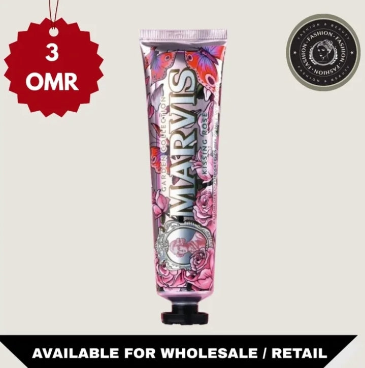 Marvis Kissing Rose Toothpaste – authentic oral care in Oman