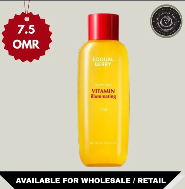 EQQUALBERRY Vitamin Illuminating Toner – authentic Korean skincare in Oman