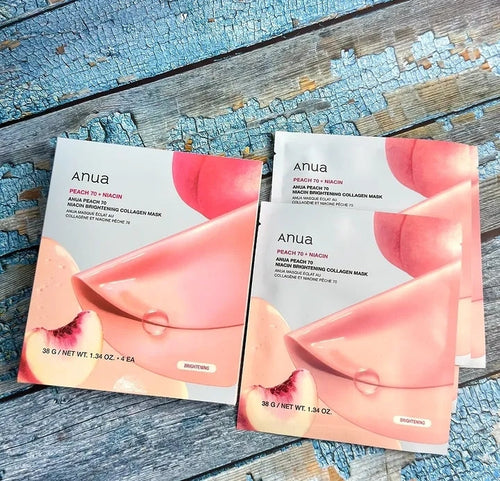 Anua Peach 70 Niacin Brightening Collagen Mask