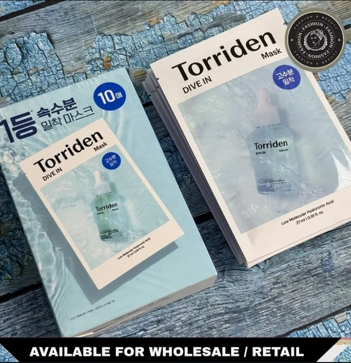 Torriden DIVE-IN Hyaluronic Acid Mask – authentic Korean skincare in Oman