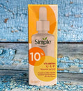 Simple 10% Vitamins C + E + F Booster Serum – authentic skincare in Oman