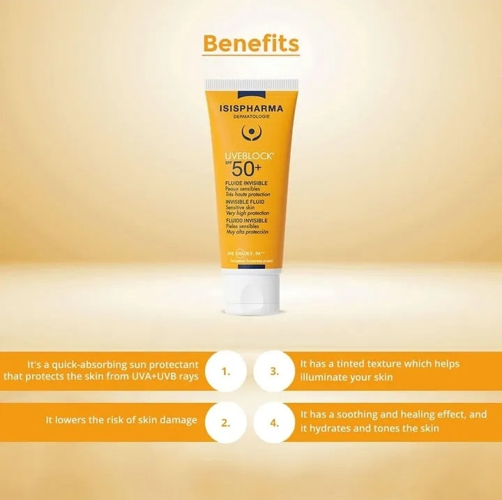Isispharma Uveblock SPF 50+ Invisible Fluid