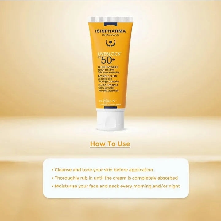 Isispharma Uveblock SPF 50+ Invisible Fluid