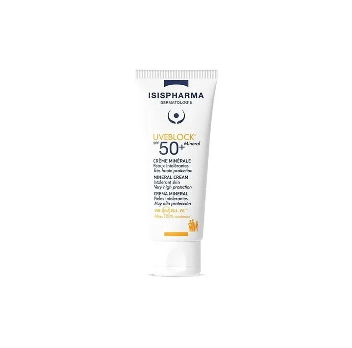 Isispharma Uveblock SPF 50+ Mineral Cream – authentic sunscreen in Oman