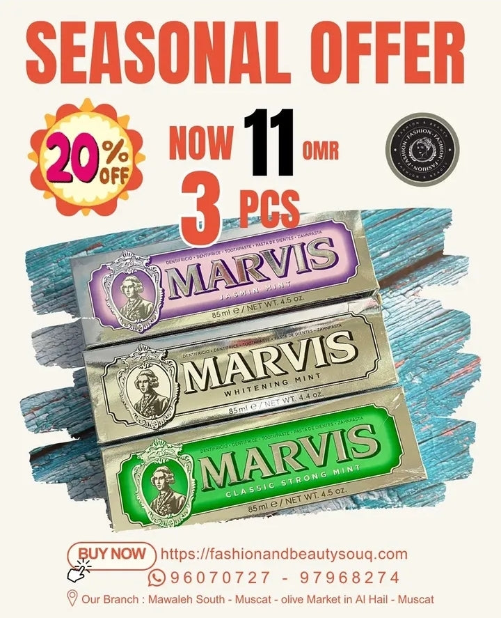 Marvis Premium Oral Care Bundle – authentic oral care in Oman