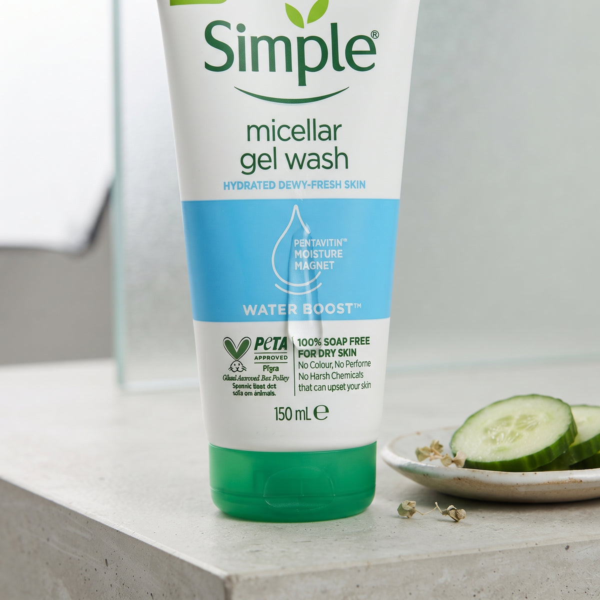 Simple Micellar Gel Wash – Water Boost