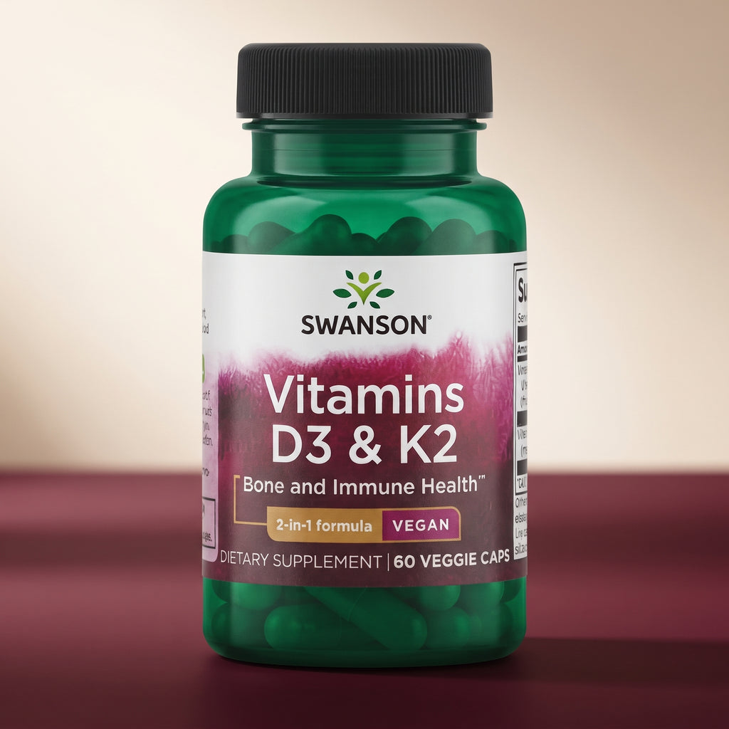 Swanson Vitamins D3 & K2 – image 3