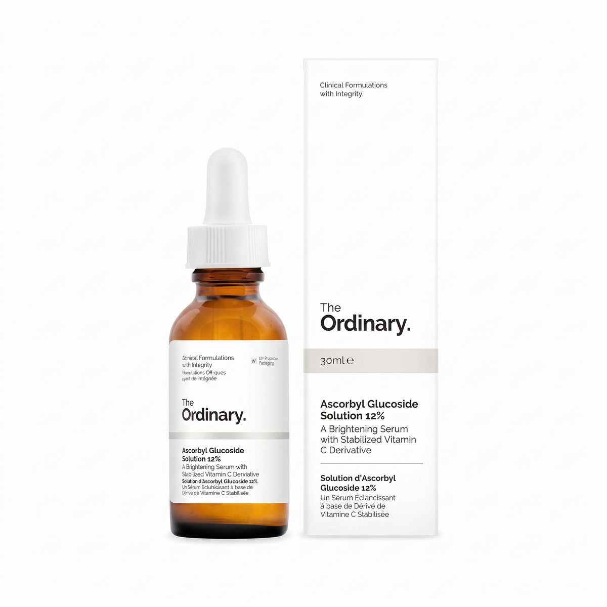 The Ordinary Ascorbyl Glucoside Solution 12% 30ml – Gentle Vitamin C Serum