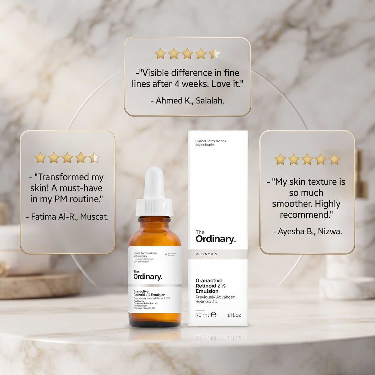 The Ordinary Granactive Retinoid 2% Emulsion texture