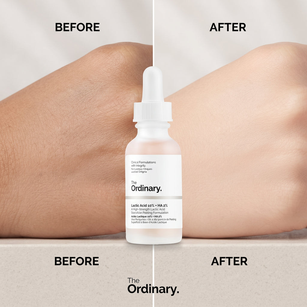 The Ordinary Lactic Acid 10% + HA how to use