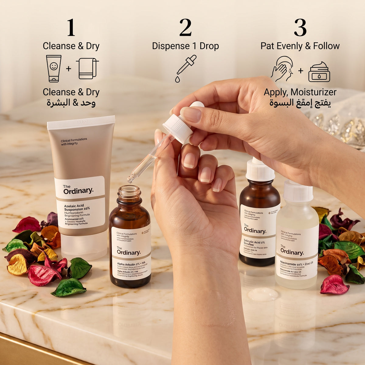 The Ordinary Skin Clarifying & Hydration Set – Routine for Oily, Blemish-Prone Skin