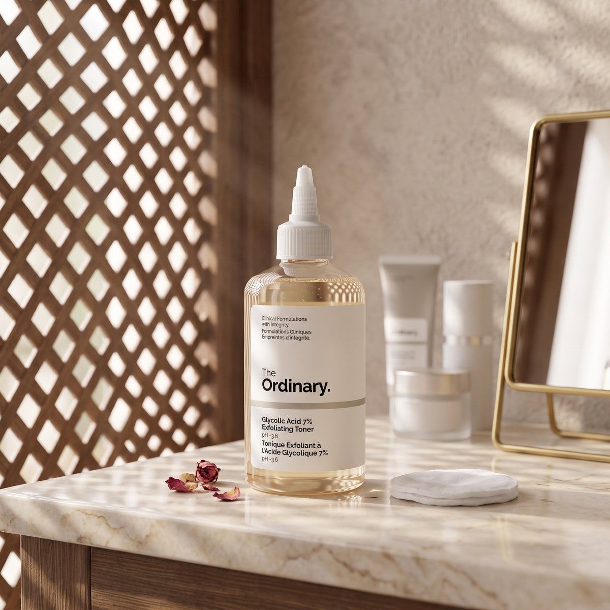 The Ordinary Glycolic Acid 7% Toning Solution 100ml – Exfoliating AHA Toner