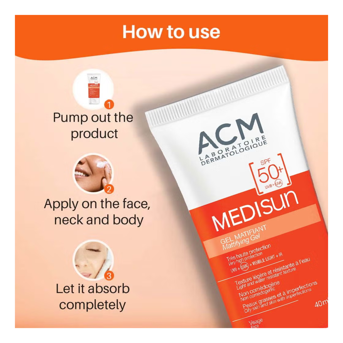 ACM Medisun SPF 50+ Cream