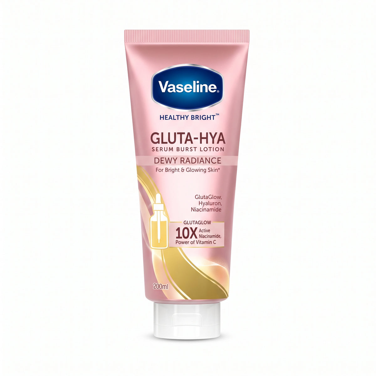Vaseline Gluta-Hya Serum Burst Lotion – Pro-Age Restore – image 1