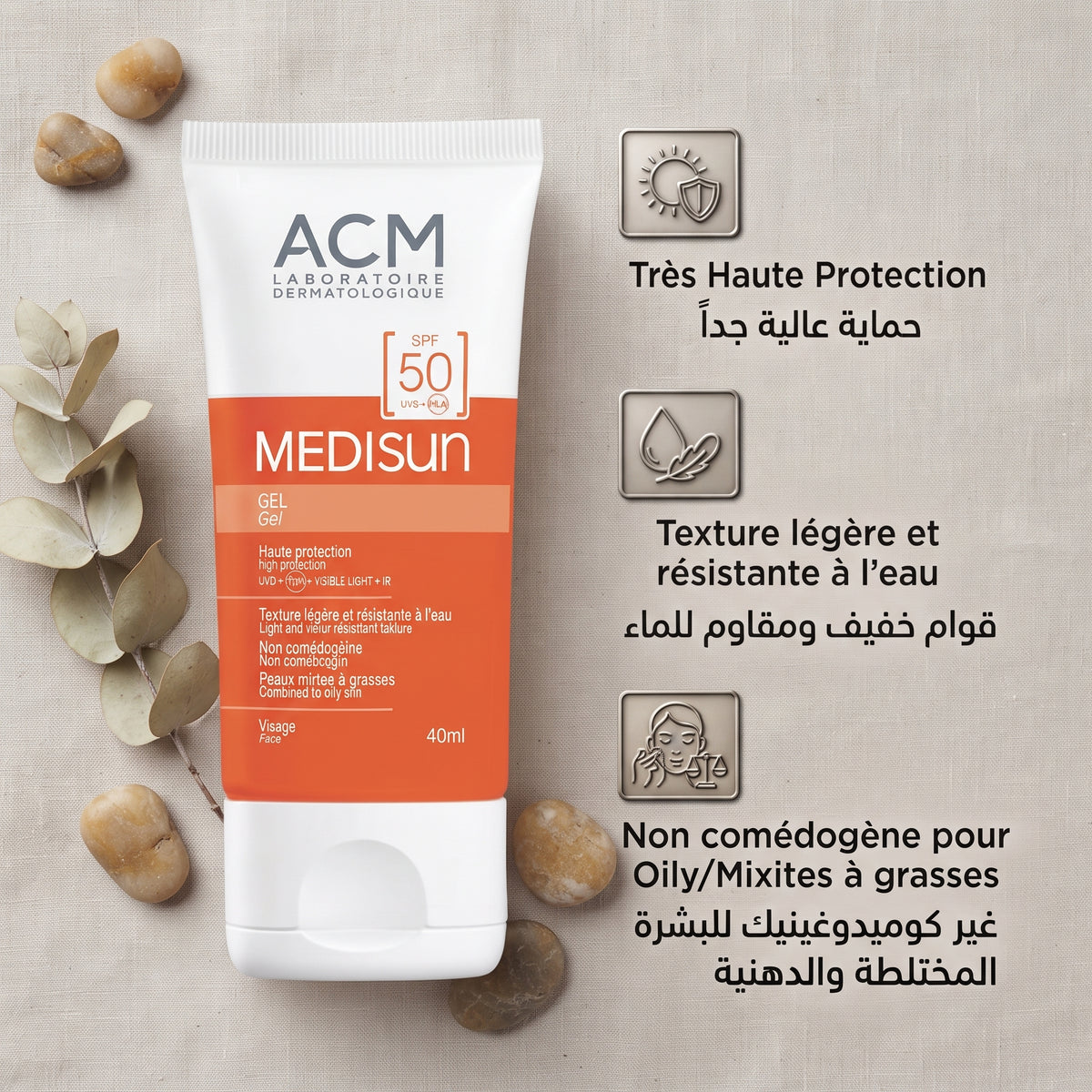 ACM Medisun SPF 50+ Gel – image 3