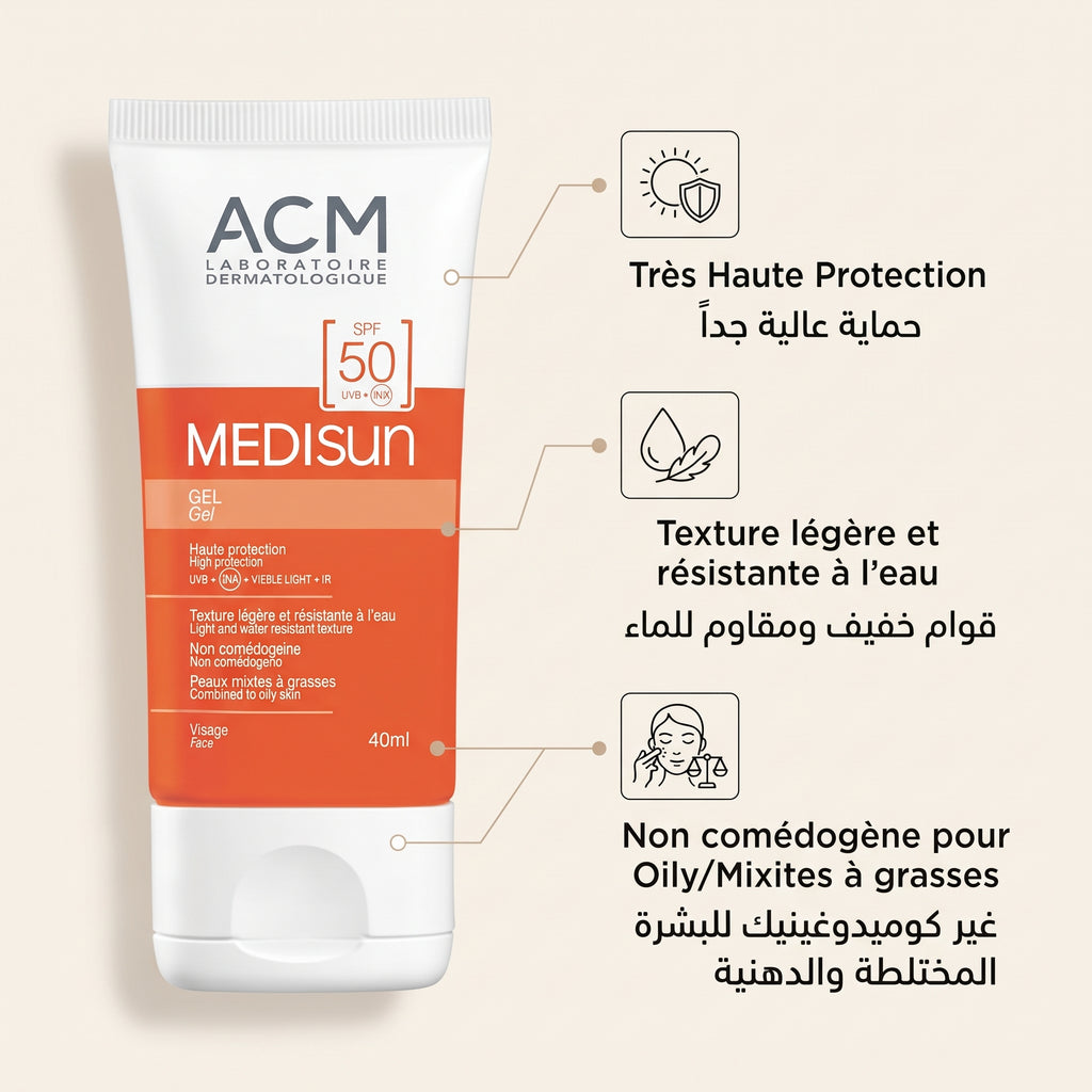ACM Medisun SPF 50+ Gel – image 4