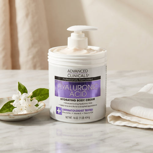 Advanced Clinicals Hyaluronic Acid Hydrating Body Cream – image 2