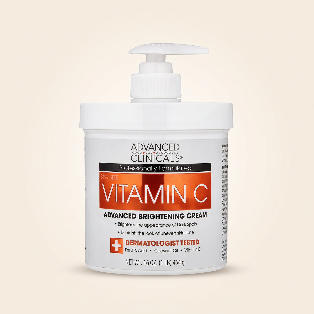 Advanced Clinicals Vitamin C Brightening Cream