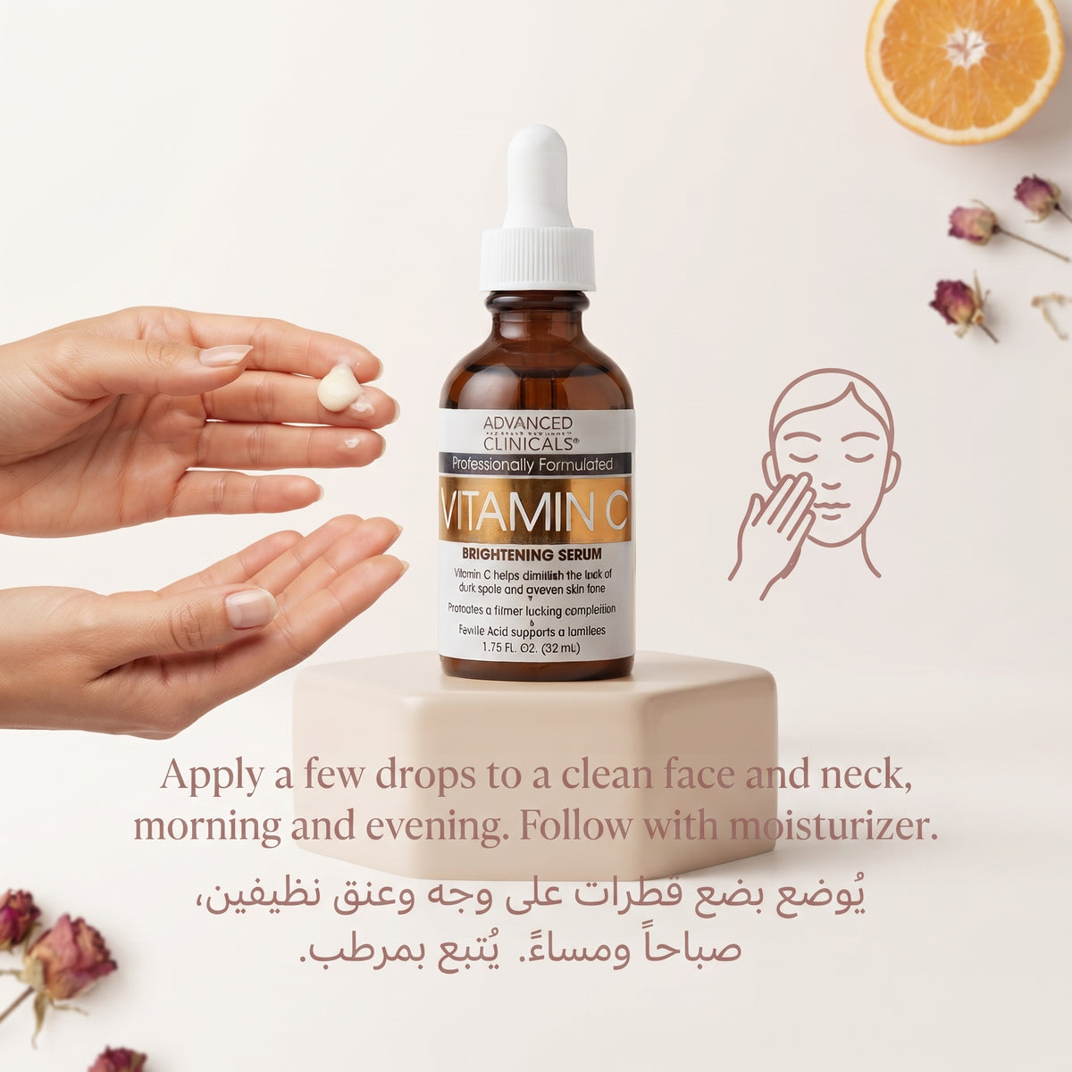 Advanced Clinicals Vitamin C Brightening Serum – image 4
