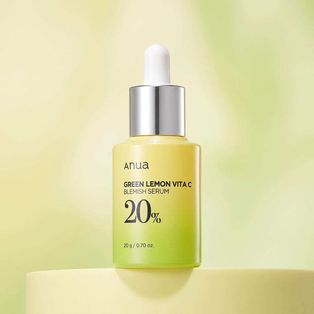 Anua Green Lemon Vitamin C Blemish Serum – Brightening Serum for Dark Spots & Dull Skin