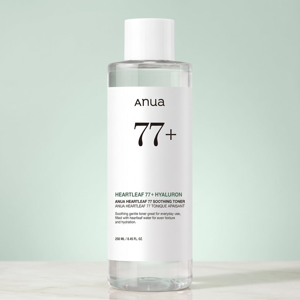 Anua Heartleaf 77+ Soothing Toner – Calming Toner for Sensitive, Acne-Prone Skin