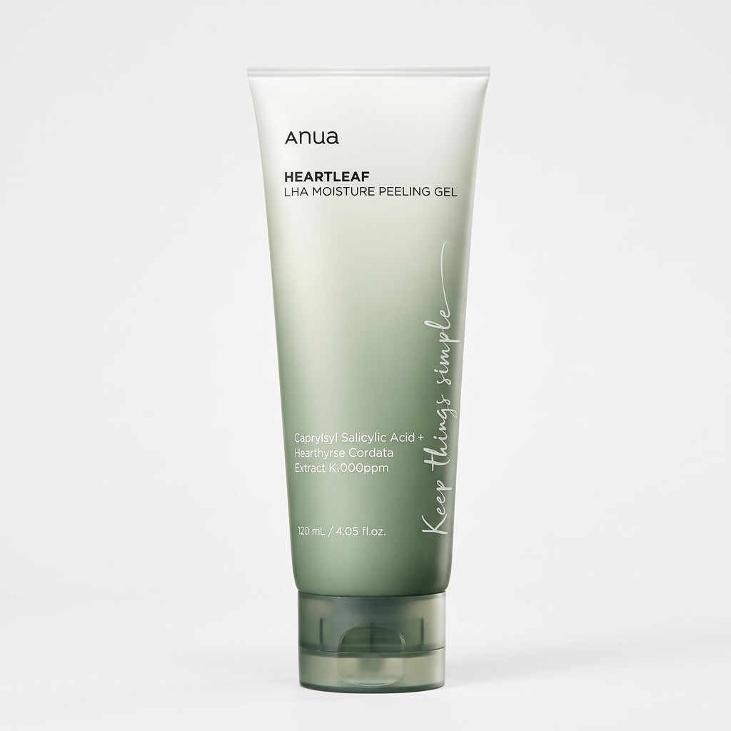 Anua Heartleaf LHA Moisture Peeling Gel – Gentle Exfoliating Gel for Sensitive & Acne-Prone Skin