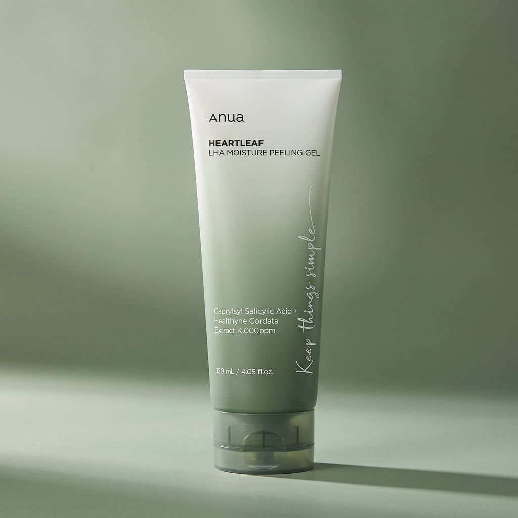 Anua Heartleaf LHA Moisture Peeling Gel – Gentle Exfoliating Gel for Sensitive & Acne-Prone Skin