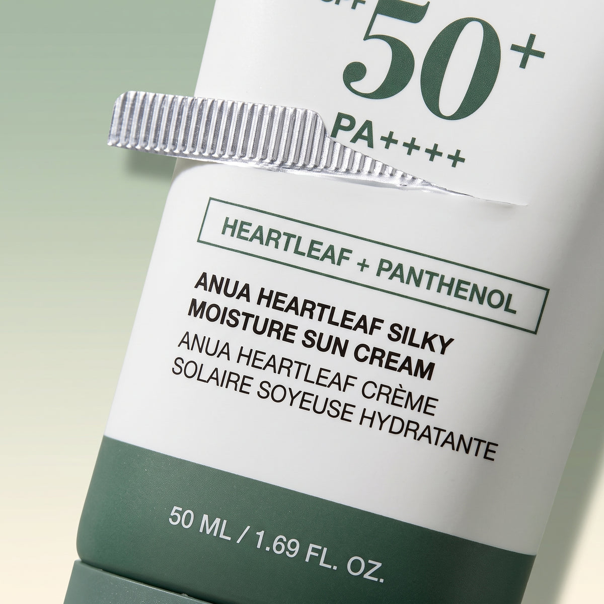 Anua Heartleaf Silky Moisture Sun Cream SPF 50+ – Hydrating Daily Sunscreen